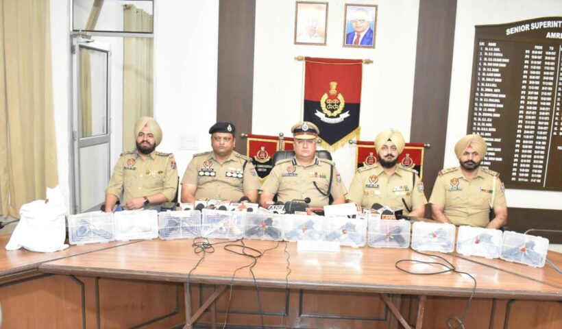 In a major breakthrough amidst the ongoing drive to make Punjab a safe and secure state as per the directions