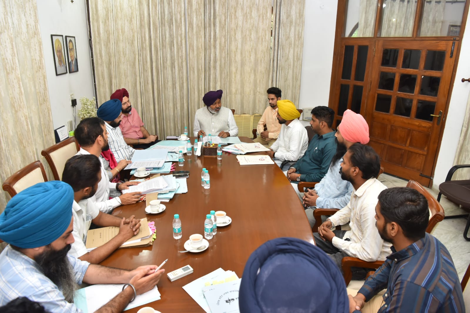 ਹਰਪਾਲ ਸਿੰਘ ਚੀਮਾFinance Minister Harpal Singh Cheema Chairs High-Level Review on PSPCL Employee Demands; Directs Priority Resolution of Legitimate Demands
