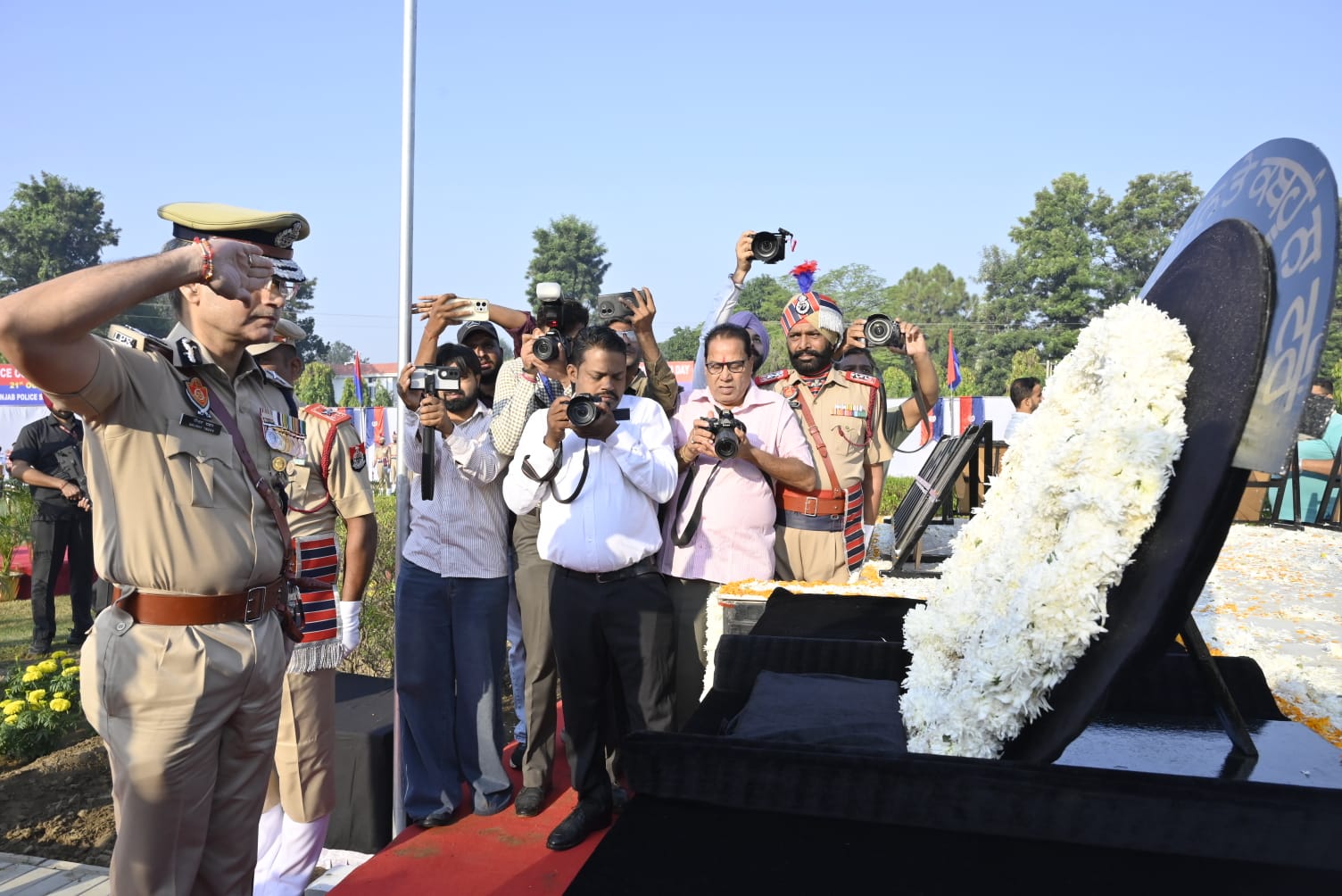 POLICE COMMEMORATION DAY OBSERVED AT PAP HQs; DGP GAURAV YADAV PAYS GLOWING TRIBUTES TO POLICE MARTYRS